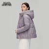Xuezhongfei Women's Short Hooded Down Jacket