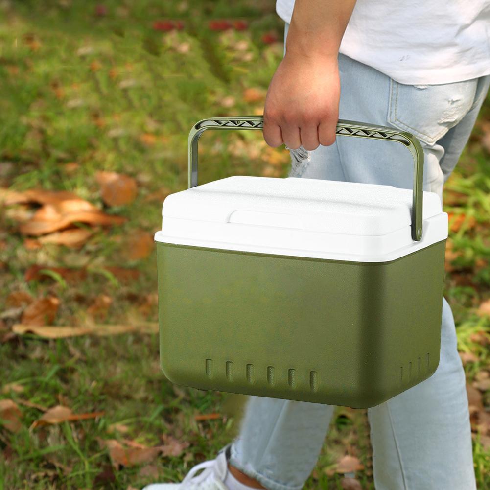 Автомобильный холодильник-холодильник, бытовой автомобильный морозильник для сохранения тепла, мини-холодильник, инкубатор для пикника и ведра со льдом для кемпинга на открытом воздухе