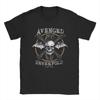 Мужские футболки Avenged Sevenfold Awesome Pure Cotton Tees Футболка с коротким рукавом Crewneck Одежда Лето