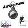 Безопасный держатель с ремешком для ПК для Apple Airtag, защитный чехол, аксессуары для трекера, брелок с защитой от царапин, чехол для Air tag