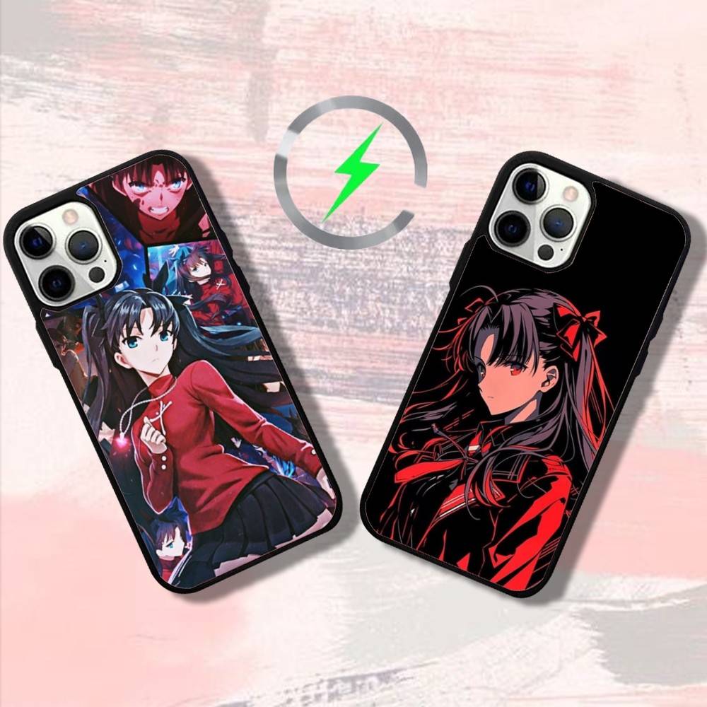 Чехол для телефона Аниме R-Rin T-Tosakas для iPhone 16,15,14,13,12,11,Pro,Max,Plus,Mini,SE4,E Магнитный Magsafe Беспроводная зарядка