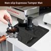 Коврик для трамбовки эспрессо, силиконовый коврик для трамбовки кофе, станция для трамбовки эспрессо, нескользящая подложка для эспрессо