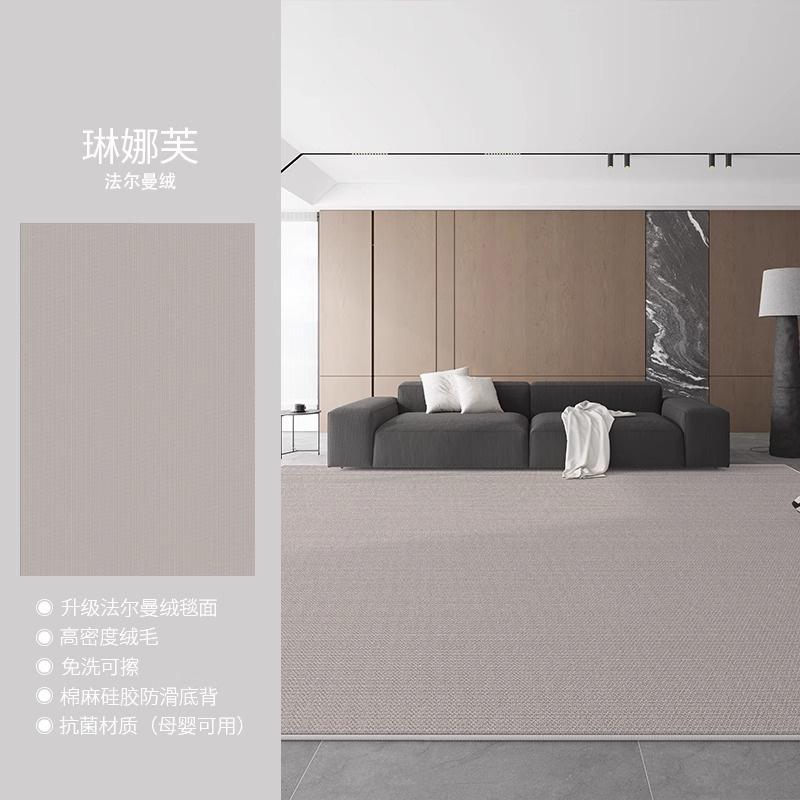 Large Living Room Carpet Washable Waterproof Minimalist Luxury Home Rug for Sofa Bedroom
