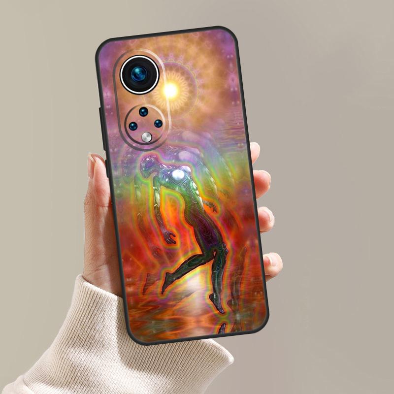 Духовный Триповый Психоделический Чехол Для Honor Magic 5 6 7 8 Pro 200 400 Lite 50 70 90 Win RT X8c X8b X9a X9b X9c X9d Обложка
