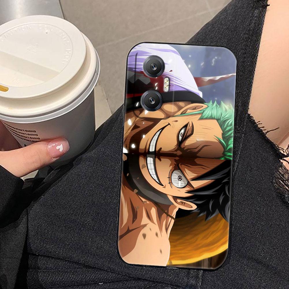 One Piece Luffy Zoro Cover Phone Case For Infinix HOT 60 50 10 10I 10S 11 12 12I 20I 20S 30I ZERO X 20 30 40 Silicone Case Shell