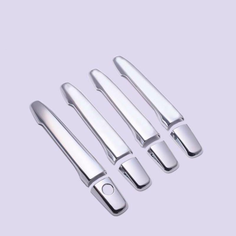 Для Mitsubishi Outlander Lancer ASX 2008 2009 2010 2011 2012 2013 2014 2015 2016 2017 Хромированные накладки на дверные ручки из АБС-пластика, аксессуары