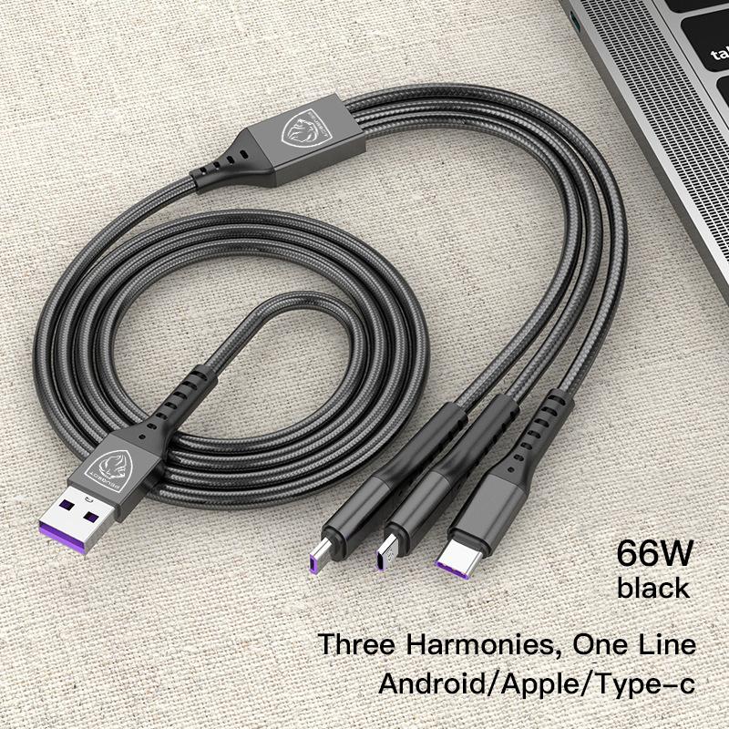 Peugeot Car Three-in-One Fast Charge Line Auto Accessories For Peugeot 107 408 4008 308 3008 5008 508 2008 208 301 407 4008 106