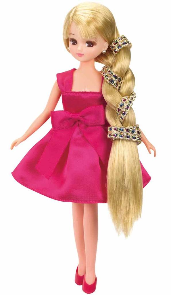 Кукольная длинная прическа Ликка-чан LD-12