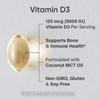 Sports Research Vitamin D3, Extra Strength, 125 Mcg (5,000 IU), 360 Softgels