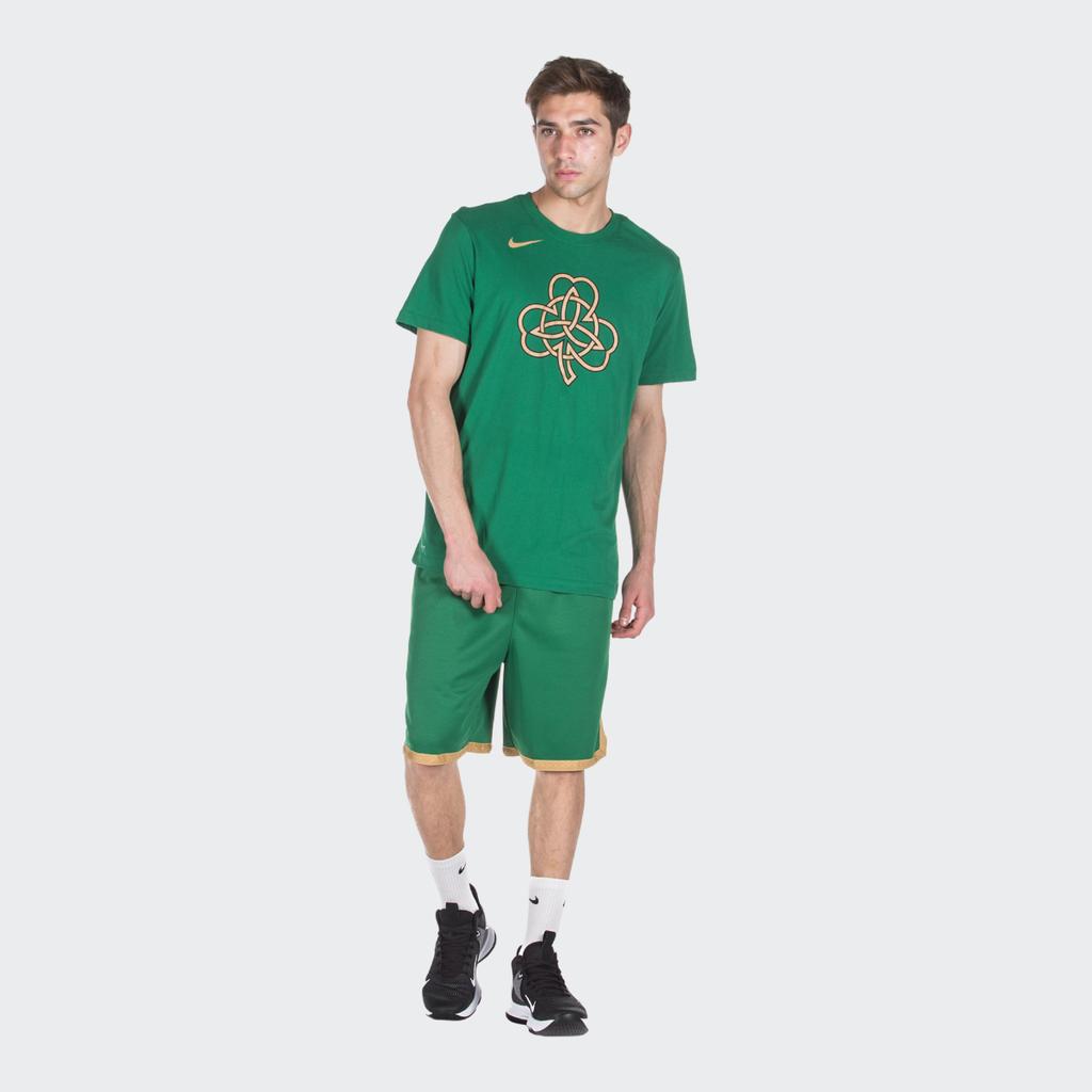 Nike Джерси для фанатов NBA City Edition 2019-2020, шорты Celtics, мужские шорты, зеленые BV5862-312