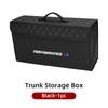 2025 Hot Car Trunk Storage Bag Leather Camping Box Collapsible Auto Emblem Organizer Accessories For BMW M Performance M5 E36 E6