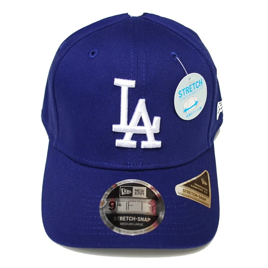 [New Era] 9FIFTY Stretch Snapback Cap [STRETCH SNAPBACK CAP] MLB NBA NFL Hat 13562059 (ML (approx. 57-61cm), LA Dodgers-LA DODGERS-) [Used]