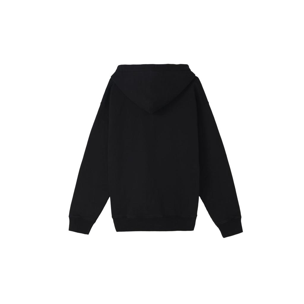 Nike Мужская спортивная куртка с капюшоном на молнии, вышитый логотип, подкладка из мягкого флиса, стандартный крой, повседневная спортивная верхняя одежда, черный DR0404-010