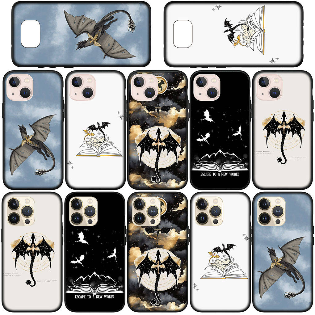 Чехол для телефона для Samsung Galaxy S25 S23 S22 S24 Ultra FE A05 A06 A15 A16 A36 A37 A35 A52 A54 A55 A56 A57 A25 A26 A53 A17 Книга-плакат Четвертое Крыло Чехол