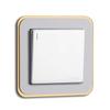Non-Adhesive Switch Sticker Protective Cover Switch Socket Decorative Frame Living Room