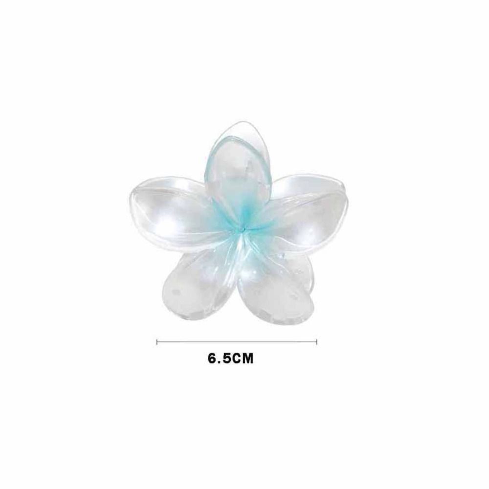 Градиентный цветок шпилька Ins стиль клипса коготь простая акула клипса