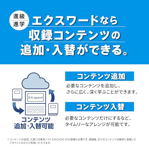[Эксклюзивно для Amazon.co.jp] Электронный словарь Casio Ex-word для учеников средней школы (XD-SA3900BK, 180 шт., Черный) с XD-SAN39BK Specia