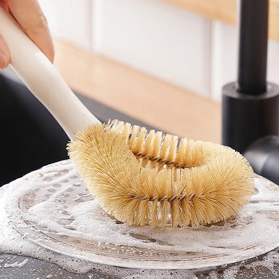 Многофункциональная кухонная щетка для кастрюль с деревянной ручкой, щетка для чистки кастрюль с антипригарным покрытием, щетка для мытья посуды, кухонные принадлежности