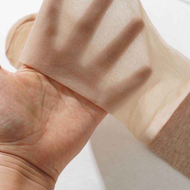 Женские гольфы до колена для кондиционируемых помещений Тонкие бесшовные чулки выше колена с рисунком «лапки кошки» Противоскользящие, устойчивые к зацепкам