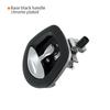 Tuoxin Whale Tail Handle Lock Compression Folding Latch Lock Car Door Lock RV Trailer Security Lock Camping Travel Lock