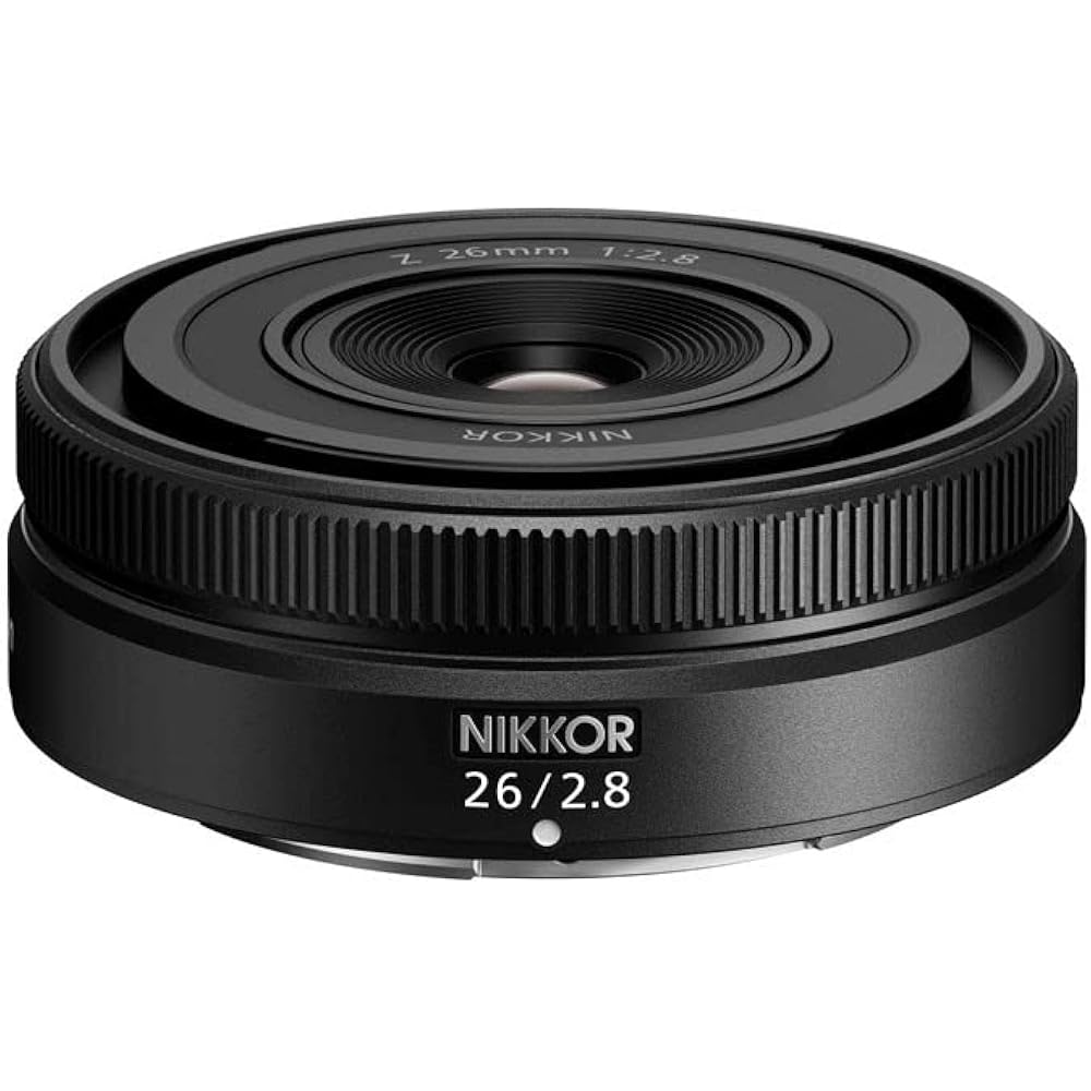 Nikon Single Focus Lens NIKKOR Z 26mm f/2.8 Z Mount Full Size Compatible Black