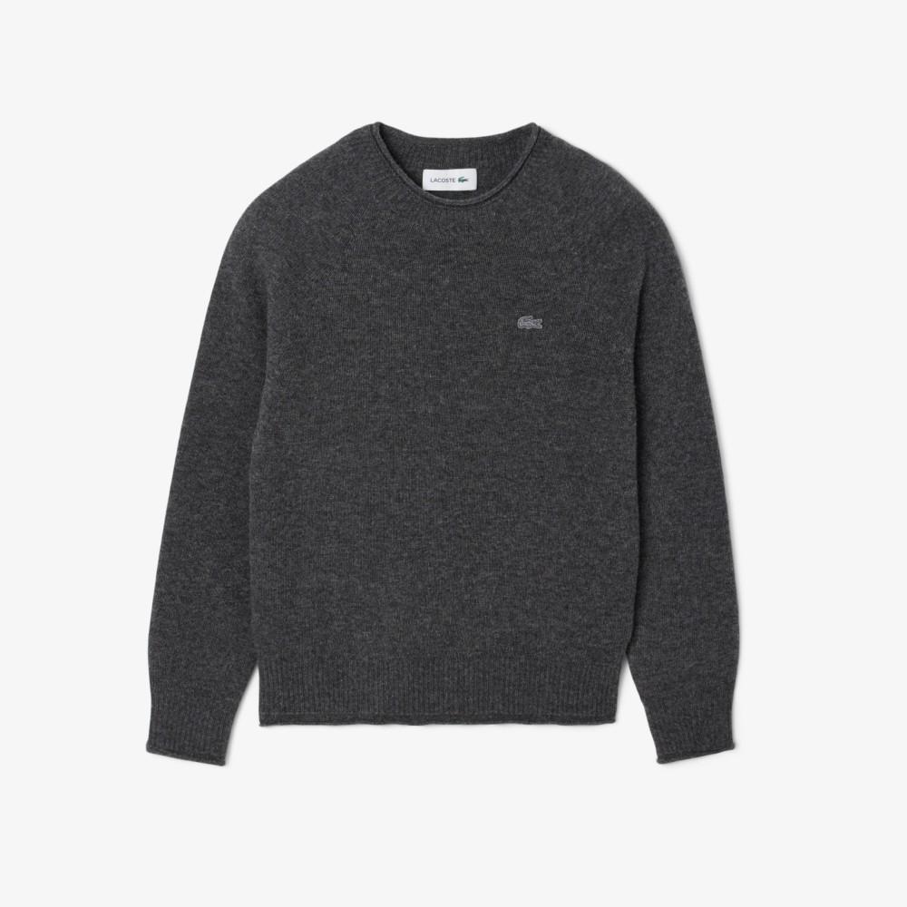 [lacoste] Women's Carded Wool Crewneck Sweater AF4160-55N050