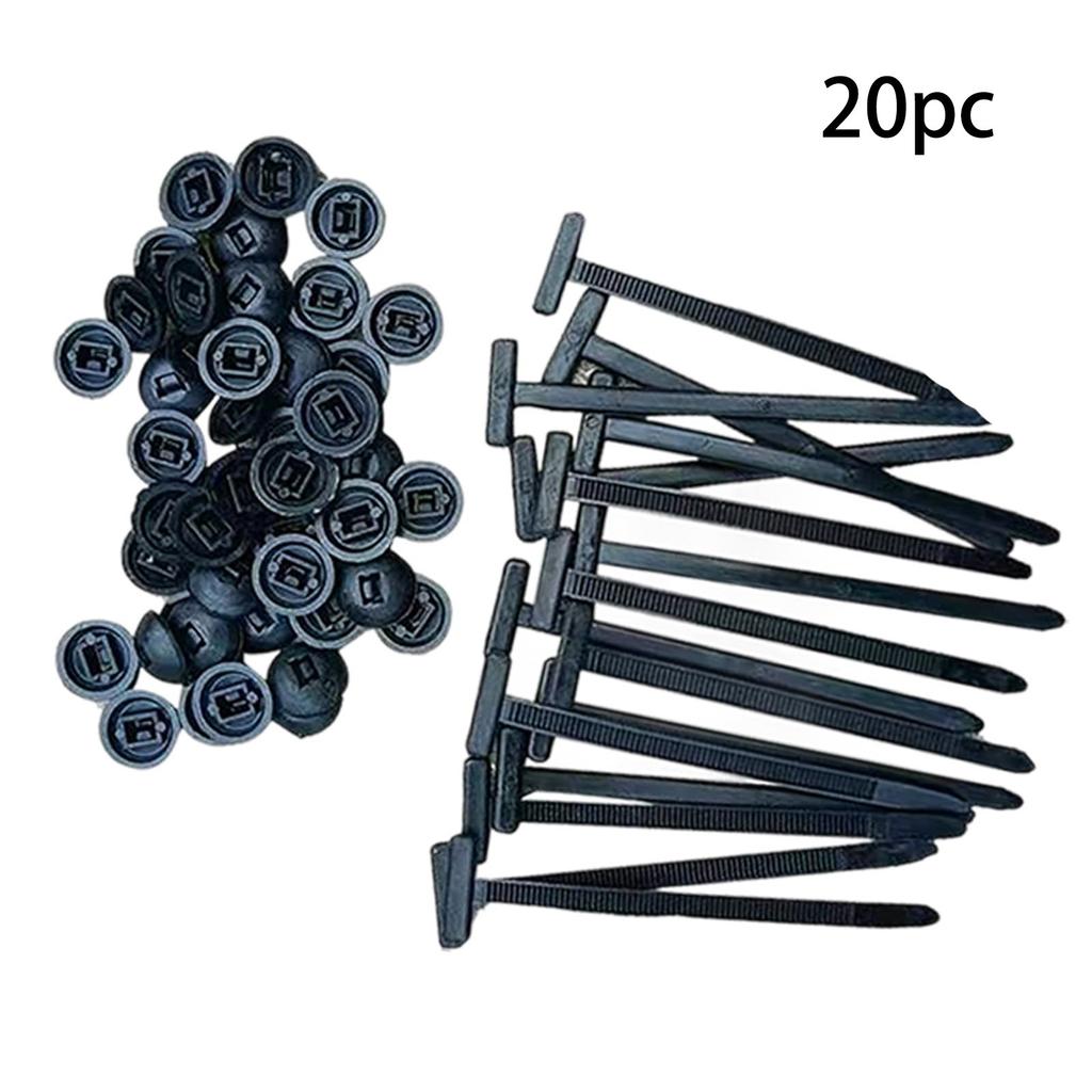 Nylon Universal Cable Tie Buckle, Heavy-duty Nylon Cable Tie Retainer, Multi Purpose Plastic Cable Tie Tool, Suitable For Car Daily Maintenance