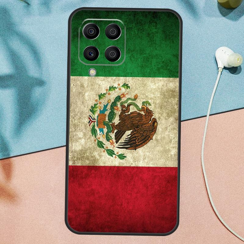 Mexico Mexican Flag Case For Samsung Galaxy M16 M36 M56 M06 M52 M32 M12 M54 M34 M14 M35 M55 M15 M11 M13 M31 M53