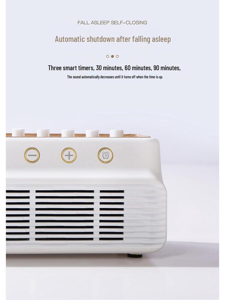 Высококачественный мини-динамик Bluetooth с регулируемым белым шумом для домашнего использования в помещении