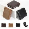 With Zipper Men Card Holder PU Leather Men Coin Purses Casual Men Short Wallet Boy
