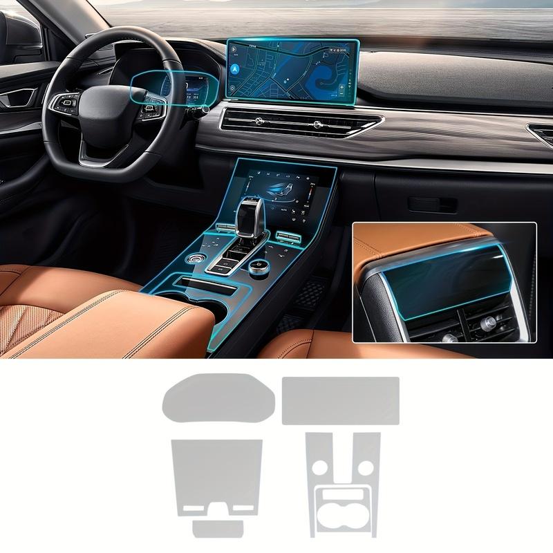 Защитная пленка из ТПУ для Chery Tiggo 8 Pro -2024Устойчивая к царапинам панель трансмиссии Навигационный экран Автомобильные аксессуары