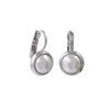 E419 8mm Austrian Pearl Earrings