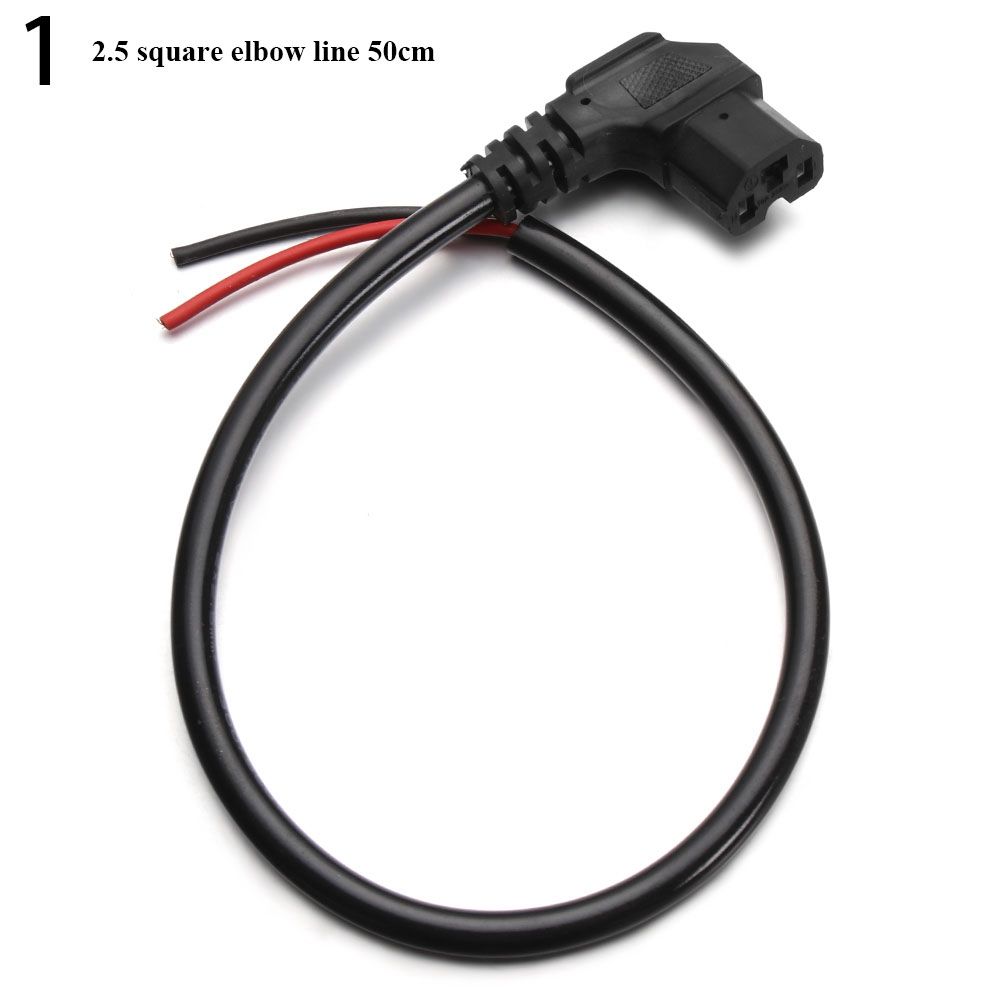 Кабельный провод Разъем для зарядки Гнездо для зарядки электровелосипеда Кабель типа T Детали для электрического трехколесного велосипеда