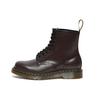 Dr. Martens Comfortable Glossy Leather 8-Hole Boots Unisex Boots Deep-Red 27277626