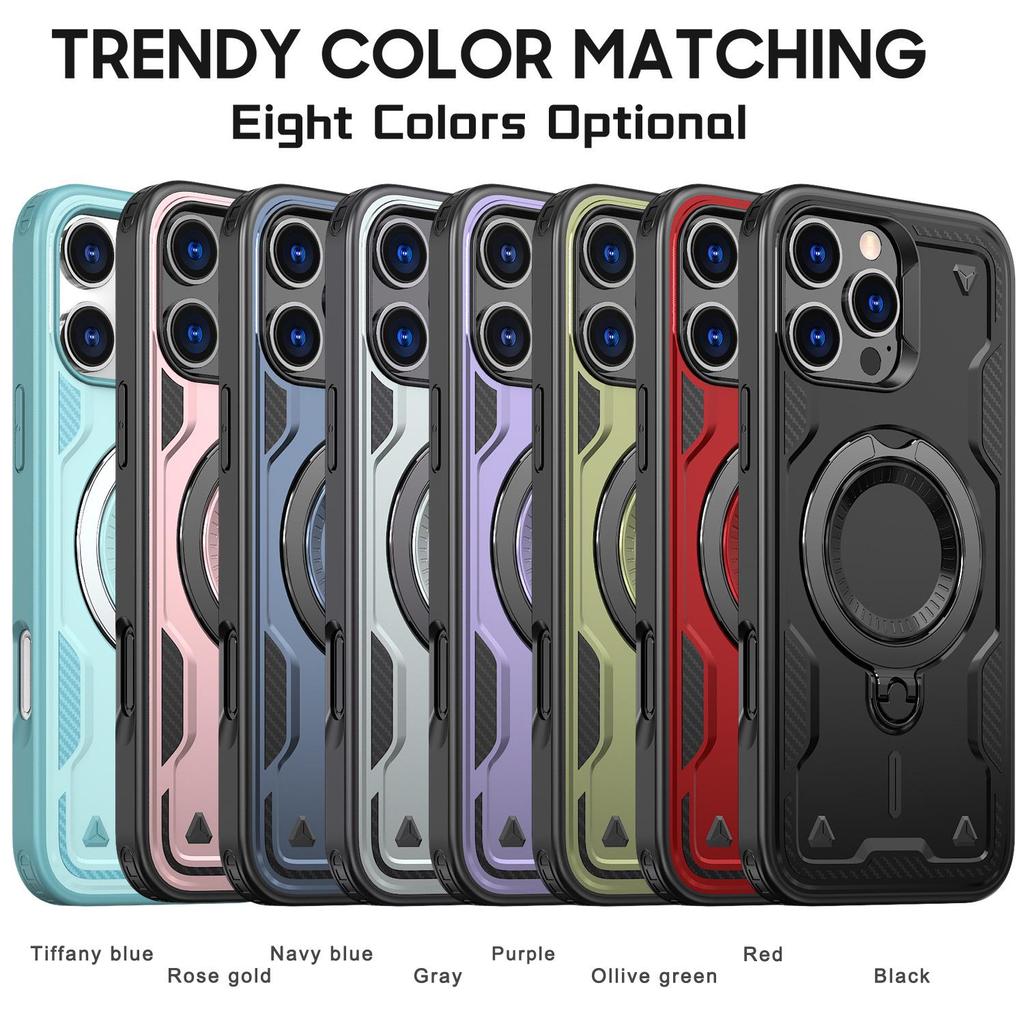 Магнитный противоударный чехол Tianhuan для iPhone 17 Pro Max
