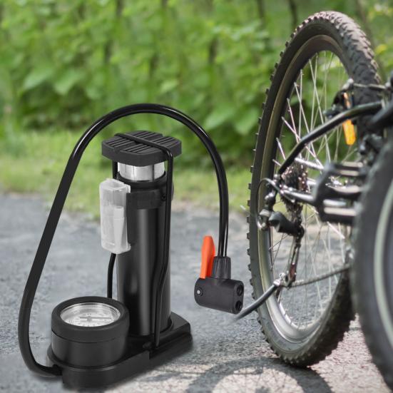 Foot Stepping Pump Portable Electric Vehicle Dual-Purpose Nozzle Easy To Use Mini Size Foot Stepping Pump