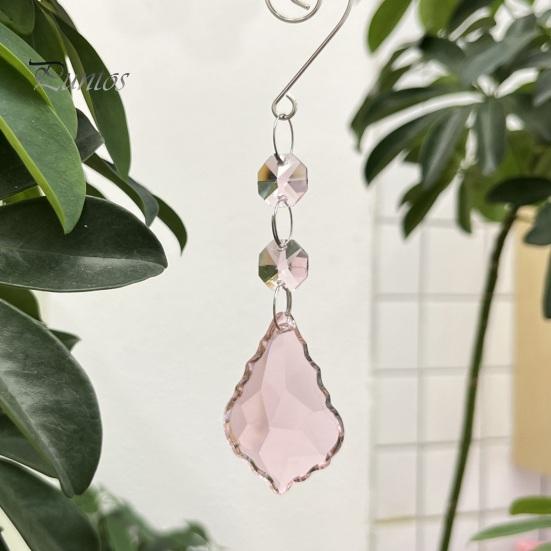 Подвеска «Ловец Солнца» Красочный дизайн в виде кленового листа Искусственный кристалл Красивое украшение Создает атмосферу Ловец света на окно