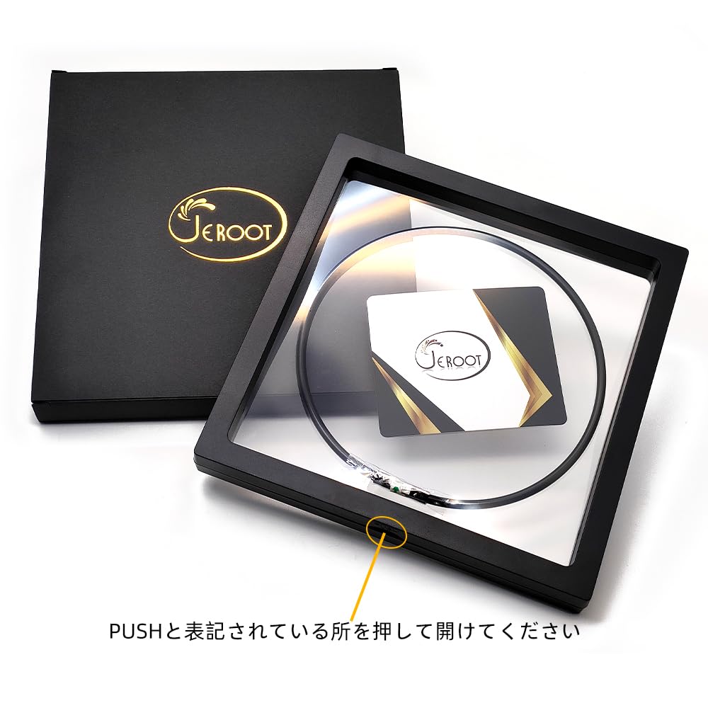 [Jeroot] Magneloop Magnetic Necklace for Men and Women, Strong, Sports, Simple, 43cm, Includes Exclusive Box