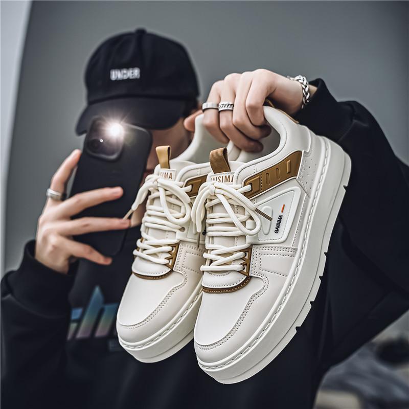 Мужская повседневная популярная обувь для скейтбординга с низким верхом, студенческая модная обувь для мальчиков, мужские удобные кроссовки с мягкой подошвой, трендовые спортивные кроссовки