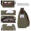 Сумка через плечо для совместимого с Messenger One Large For School [S-ZONE] Мужская, 12,9/15,6 дюйма, Сумка, Холщовая, Плечо, Вместимость, Многофункциональная,