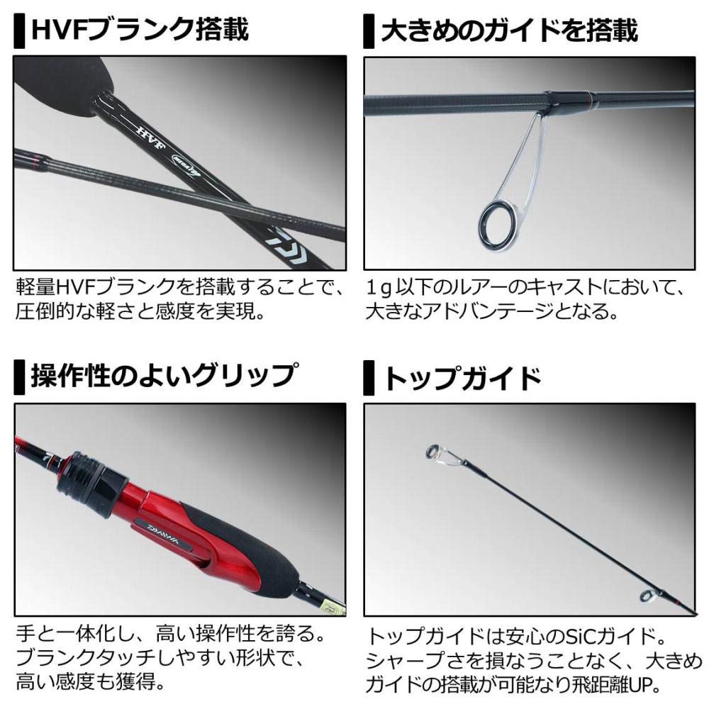 Daiwa Ajing Rod Ajing Bijin Fishing Rod 68L-S/R