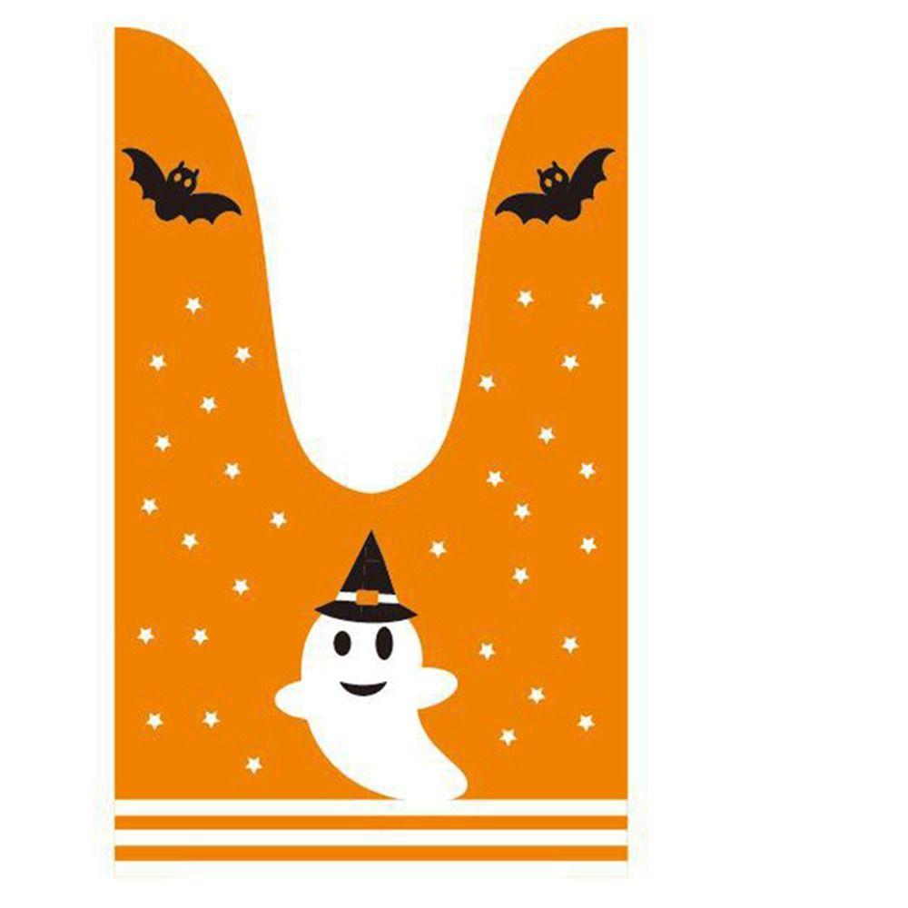 Colorful Halloween Treat Bags Cartoon pattern Snacks Bag Opp Bags Packaging Bags  Halloween Decor