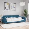 VidaXL Daybed Blue 100x200 Cm Velvet 354064