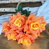 Multicolor Artificial Rose Flower DIY Accessories Faux Flower  Party Supplies