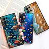 Мультяшная Аниме Черепаха Слон Чехол для Телефона Для Samsung Galaxy S26 S25 S24 S23 S22 S21 S20 Ultra Plus FE 5G Черный Мягкий ТПУ