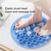 Bath Massage Cushion Soft Bristle Remove Dead Skin TPE Convenient Shower Foot Back Scrubber Pad Bathroom Supplies