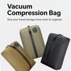 Vacuum Compression Storage Bags with Built-in Pump for Travel Luggage Space Saving Clothes Organizer Backpack Use