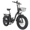 KETELES KF9 Long Range E-Bike for Adult 1000W, 48V 35Ah, 150KM Max Range, Twist Throttle, Front Fork with Lockout, Shimano 7-Speed, LCD Color Display