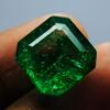 10 Ct Natural Emerald Square Cut Green Colombian Loose Gemstone