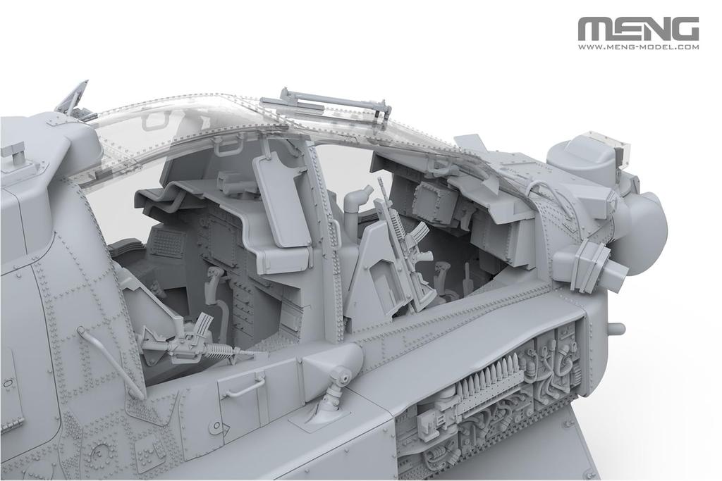 GSI Creos Модель израильского боевого вертолета Сараф Mon, пластиковая модель MQS005 1/35 AH-64D